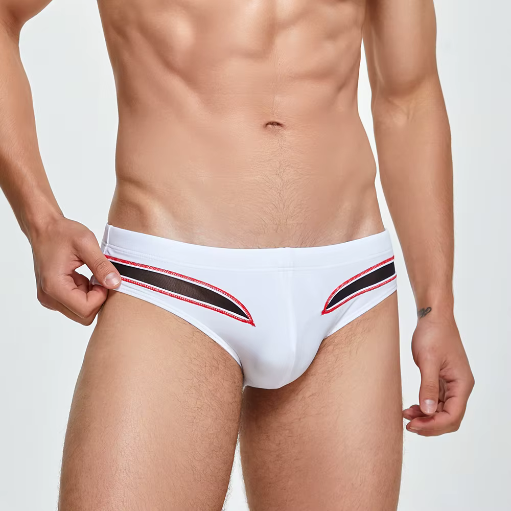 Seobean maillots de bain pour hommes nouveau Design Sexy sous-vêtements en maille slips respirant sé