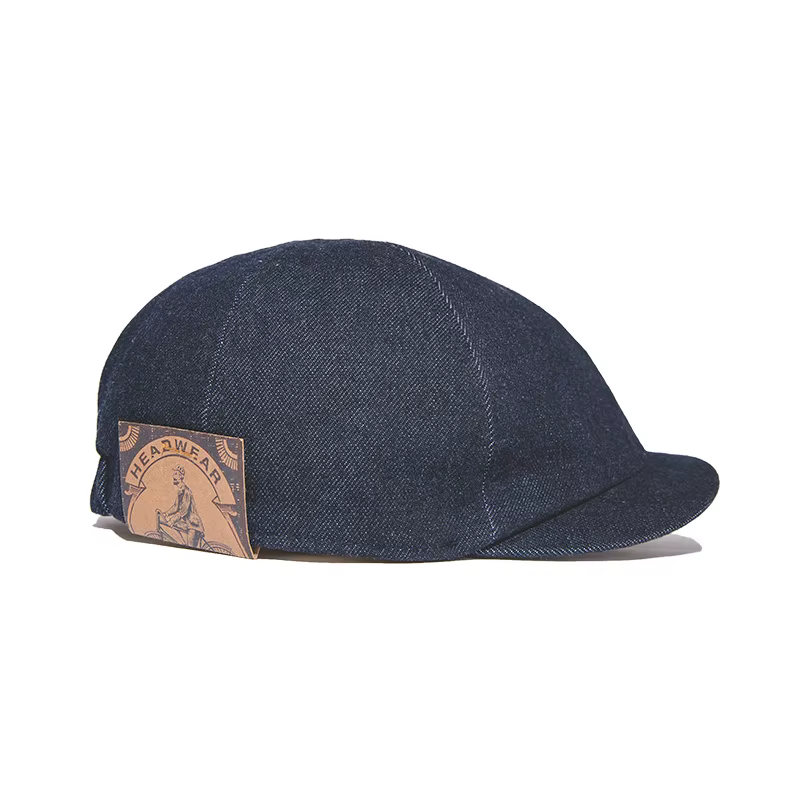 Maden surdimensionné hommes Denim casquettes de gavroche pour hommes décontracté Vintage casquette p