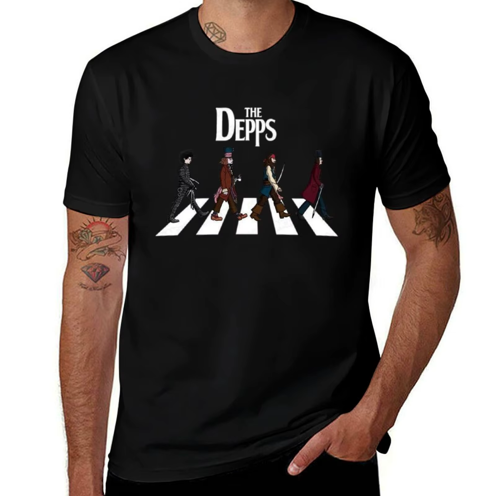 Johnny depp T-Shirt t-shirts designer T-Shirt essentiel T-Shirt