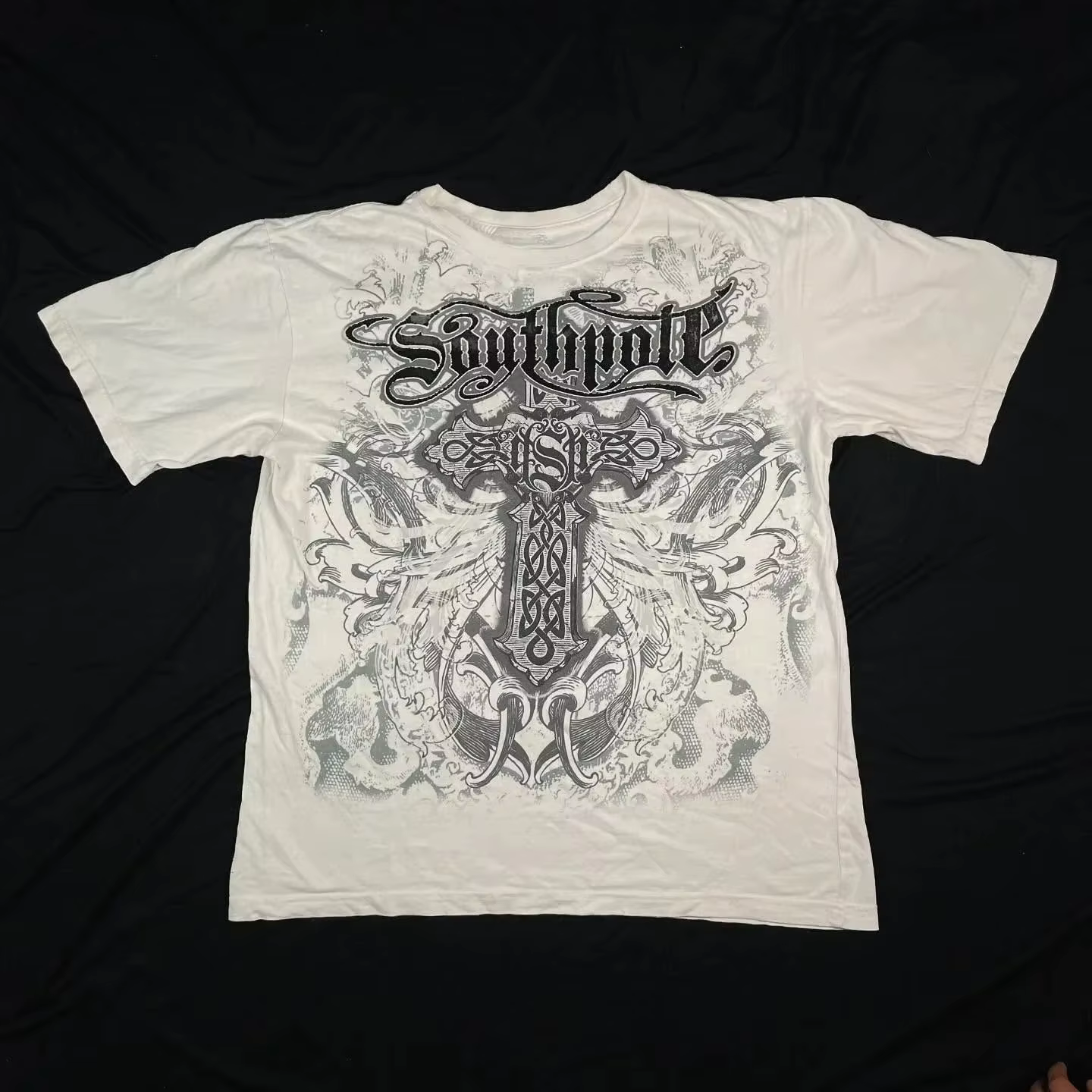 T-shirt Hip Hop 2026 Streetwear Graphique Style Américain Mode Ample Tops Décontractés Vêtements à M