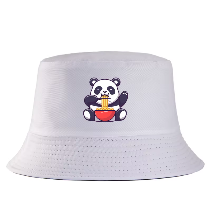 Krasnoeating-Chapeau réversible à motif de nouilles pour homme, casquette de pêche ander, chapeau pa