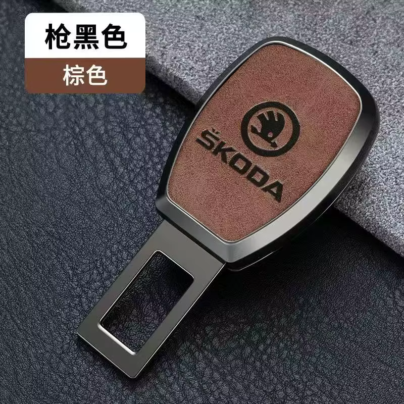 Pour Skoda Octavia Superb Rapid Kodiaq Karoq Fabia Kamiq Enyaq : Prolongateur de ceinture de sécurit