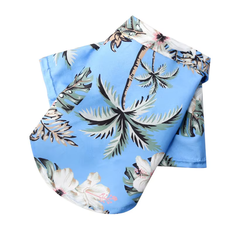 Style hawaïen chien vêtements été SandBeach chien chemises pour petits chiens moyens chiot chat vête