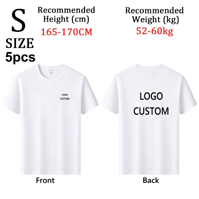 T-shirts personnalisés en coton, créez votre propre design, logo personnalisé, t-shirt pour homme et
