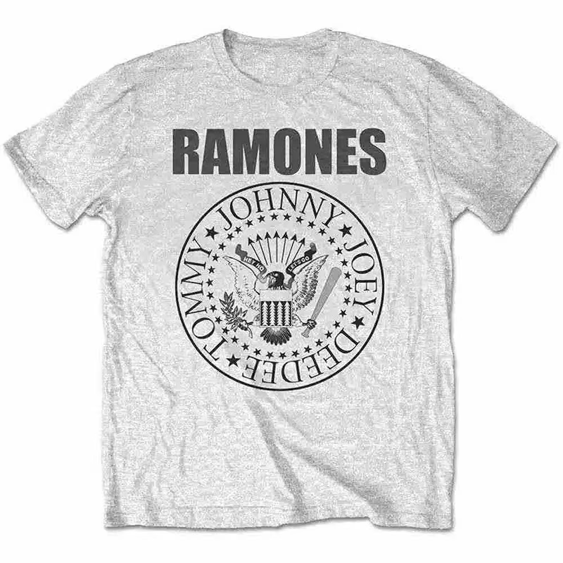 Ramones, groupe punk américain légendaire, t-shirt décontracté, marque de luxe pour hommes et femmes