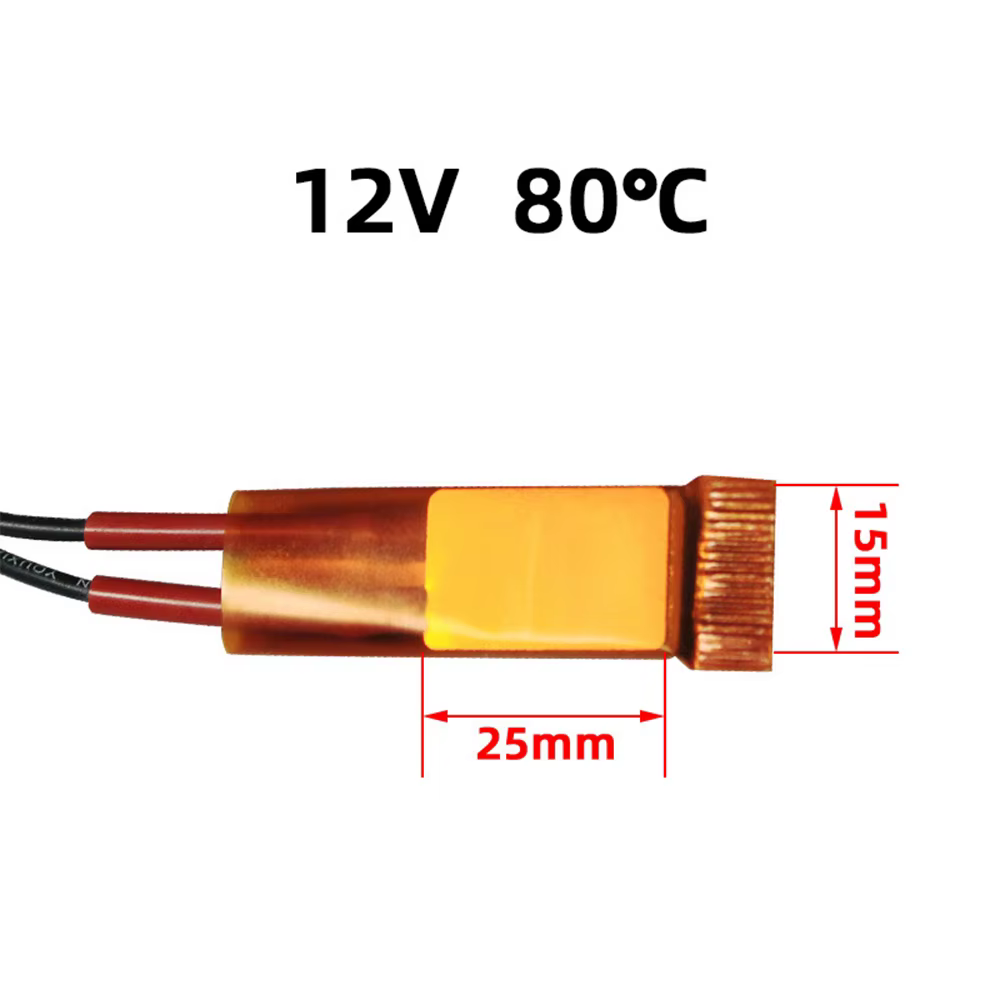 Élément chauffant pour sèche-cheveux, accessoires pour bigoudis, 80-270 degrés Celsius, chauffage PT