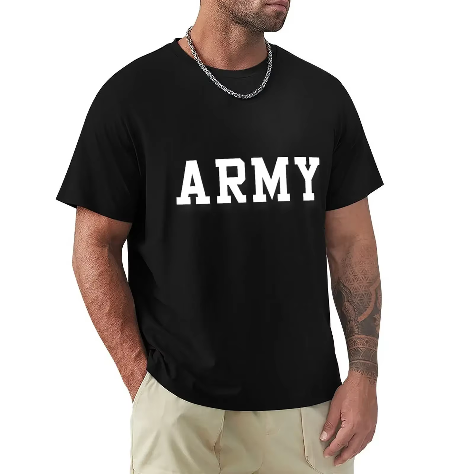 ARMY - Cal Robertson Zero Day T-Shirt, vêtements hippies, t-shirt drôle pour hommes, graphique