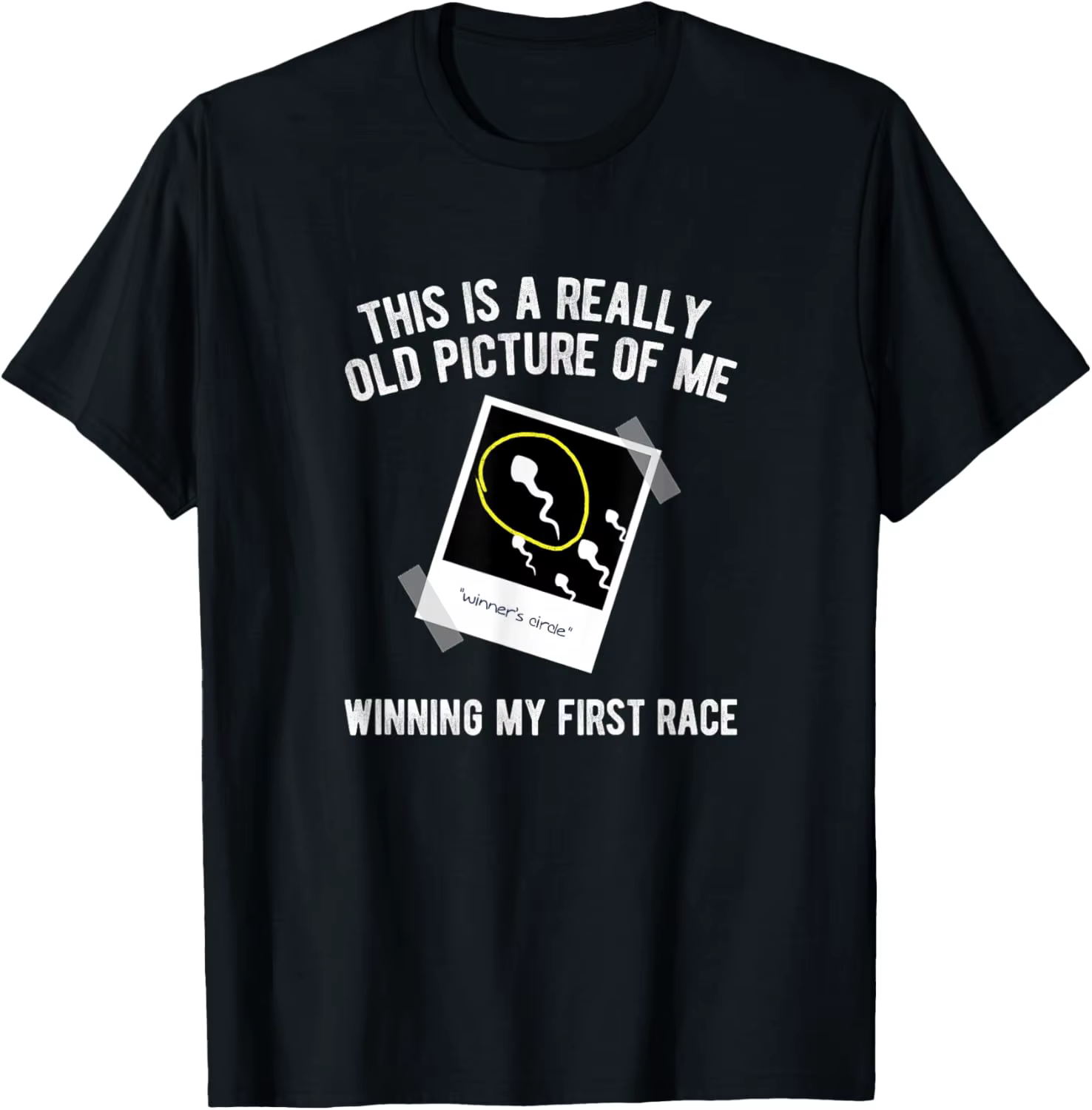 T-shirt humoristique pour hommes avec photo très ancienne de moi, en pur coton, streetwear, à manche
