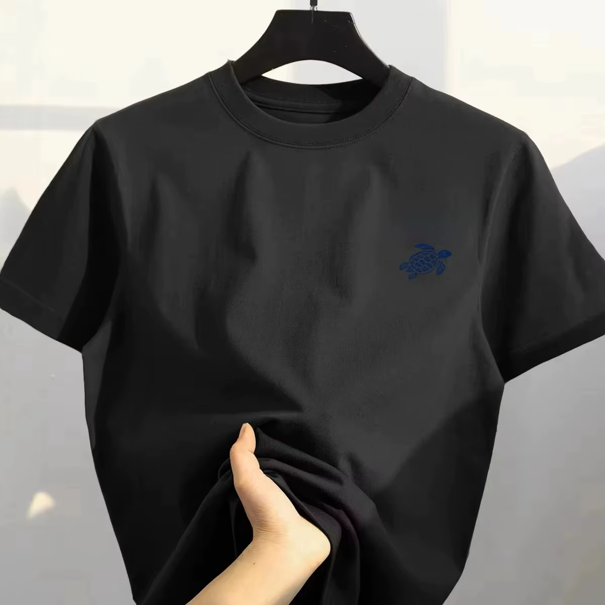 2026 Tendance d'été Tortue Haute Qualité 100% Coton Respirant et Confortable T-shirt En Plein Air Ho