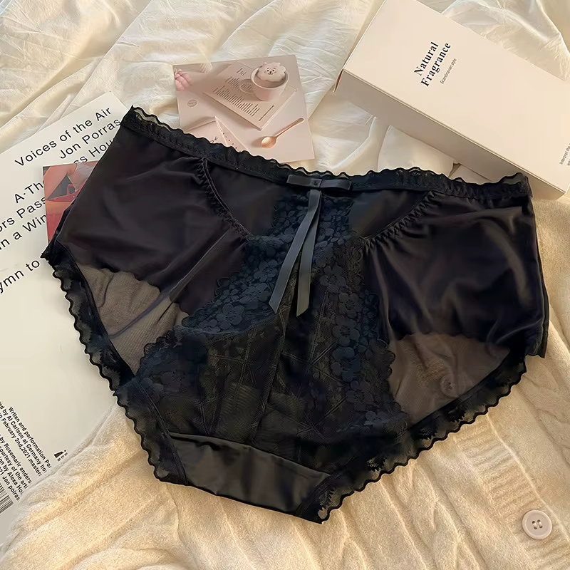 Sous-vêtements sexy en dentelle pour femmes, 138 culottes séduisantes semi-transparentes, nouvelle c