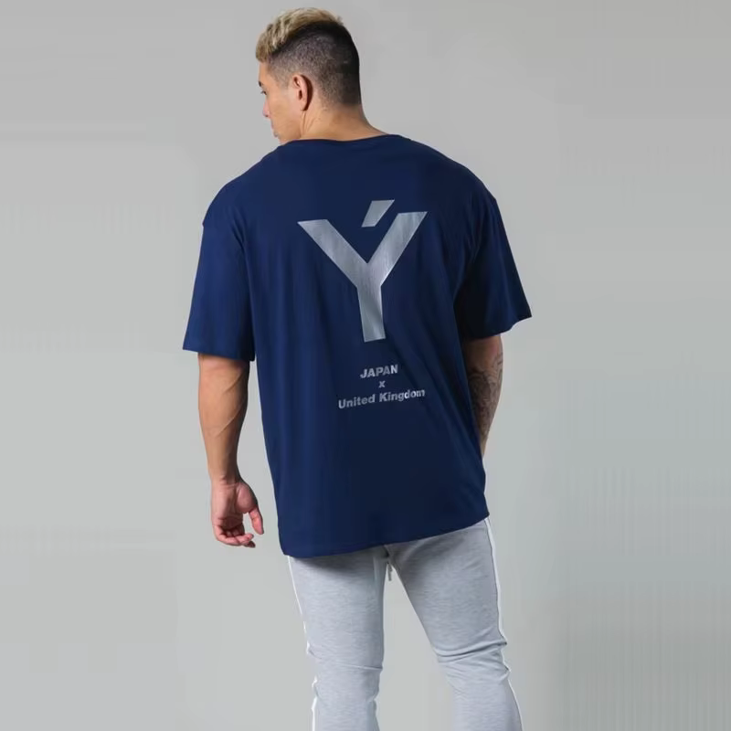 LYFT GYM 2026 Nouvelle Collection Été – T-shirt de Sport Confortable en Coton Élastique à Manches Co