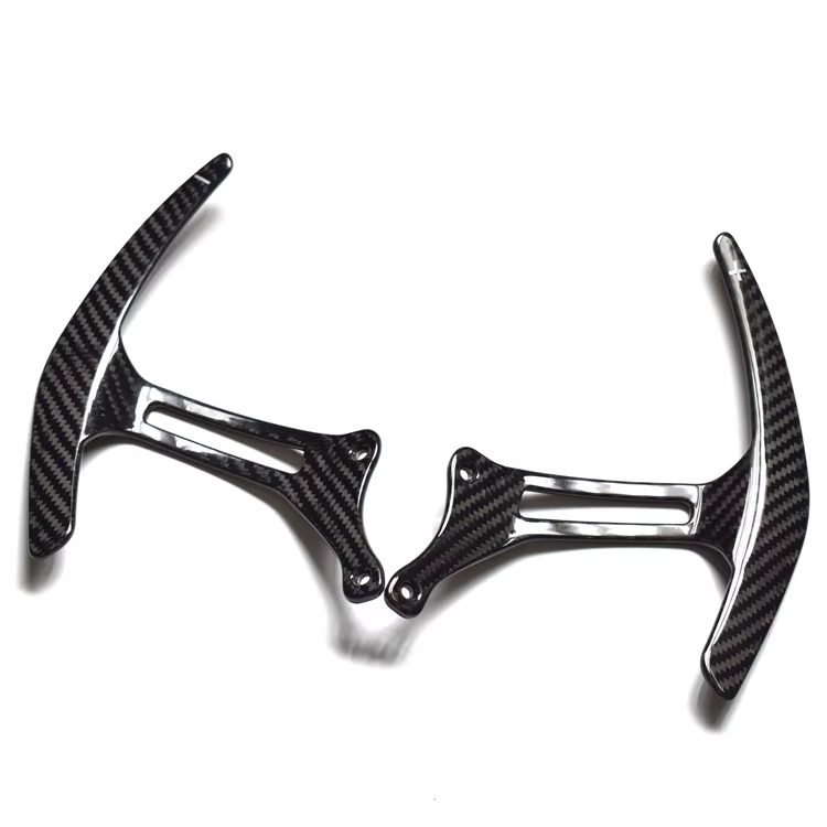 Extension de palettes de volant en fibre de carbone rouge pour Ferrari 458 430 360, accessoires inté