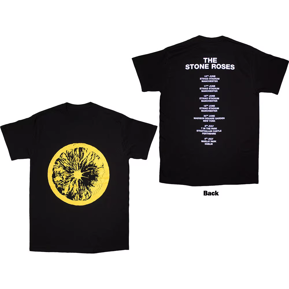 T-Shirt du groupe The Stone Roses, en coton, avec image graphique, pour hommes et femmes, Streetwear