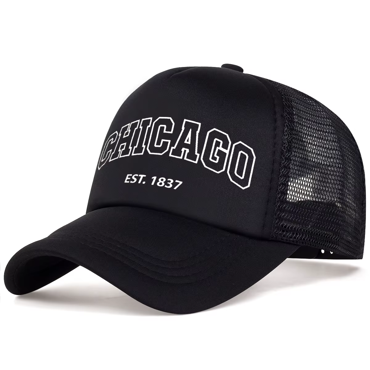 Casquette de Baseball brodée Chicago coréenne pour hommes et femmes, chapeau de Cowboy Vintage de la