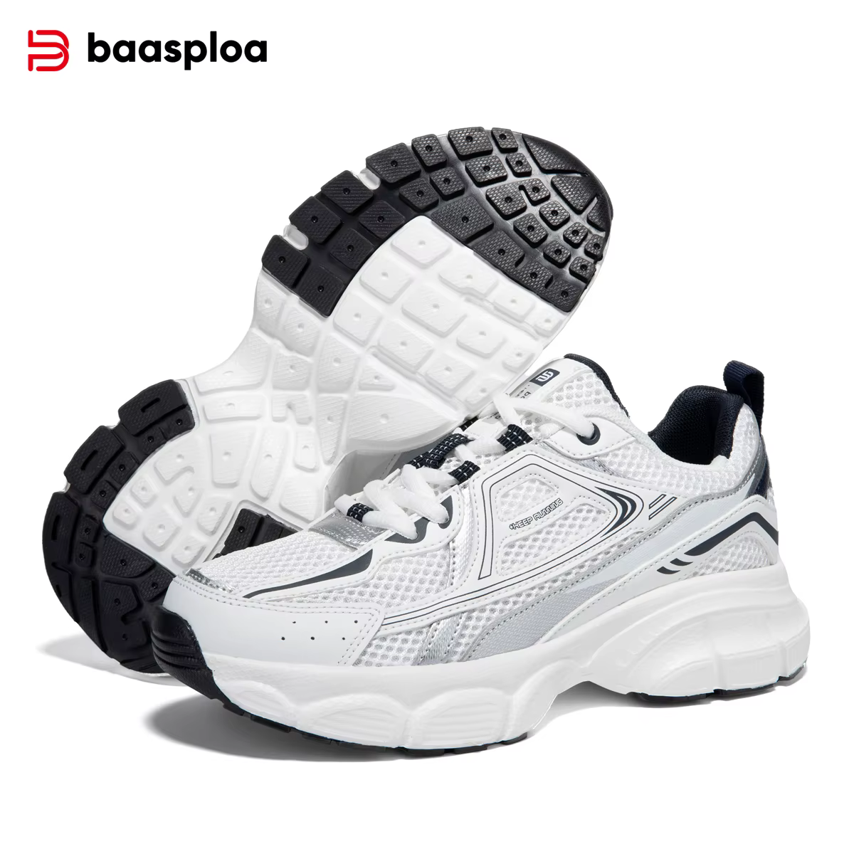 Baasploa – baskets en maille pour femmes, chaussures d'entraînement légères, confortables, chaussure