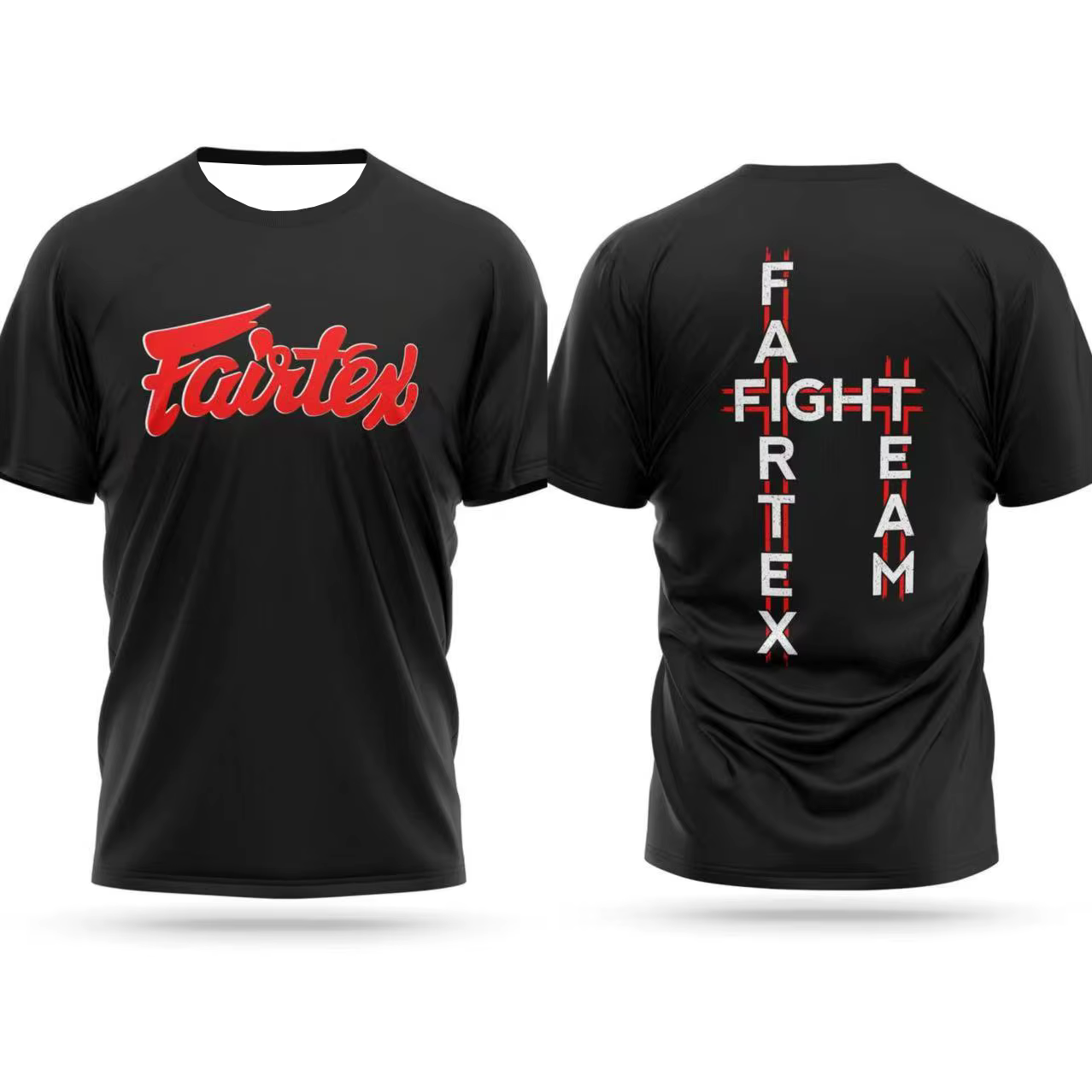 Nouveau T-shirt de combat à séchage rapide pour homme 2026, imprimé Fairtex, marque sportive, confor