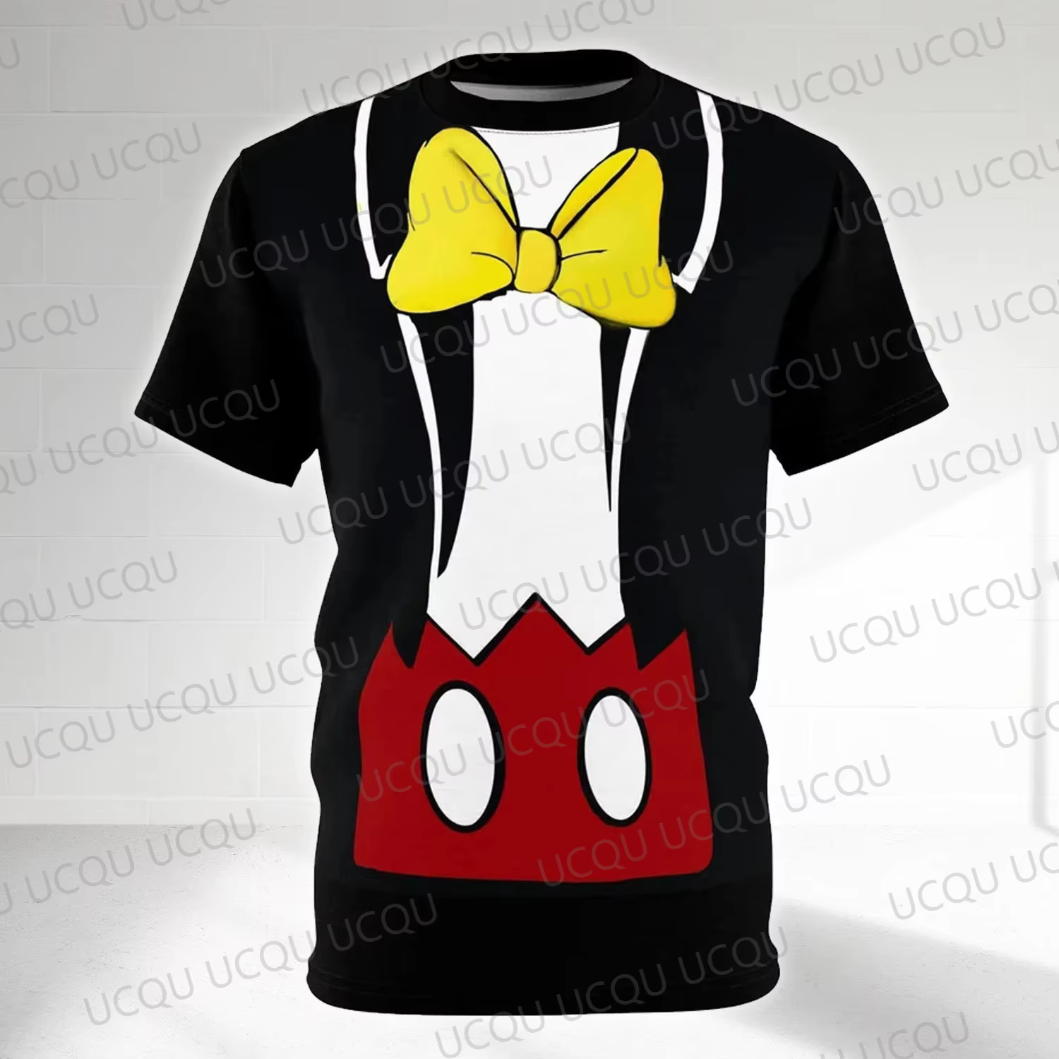 T-shirt de costume Mickey Mouse, tee-shirt de cosplay Mickey Mouse, sweat-shirt ample, respirant et 