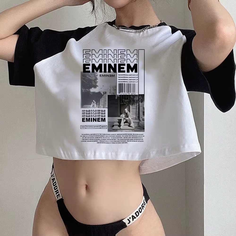 Eminem t-shirt femmes designer harajuku été t-shirts femme manga vêtements