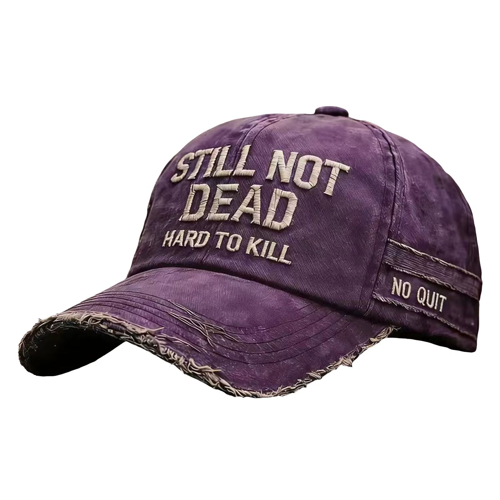 Casquettes de baseball humoristiques avec citation amusante 'Still Not Dead', style 'Hard To Hat', v