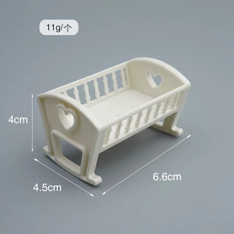 1:12 maison de poupée bébé chambre meubles accessoires toboggan/Cheval de Troie/Table/chaise de sall