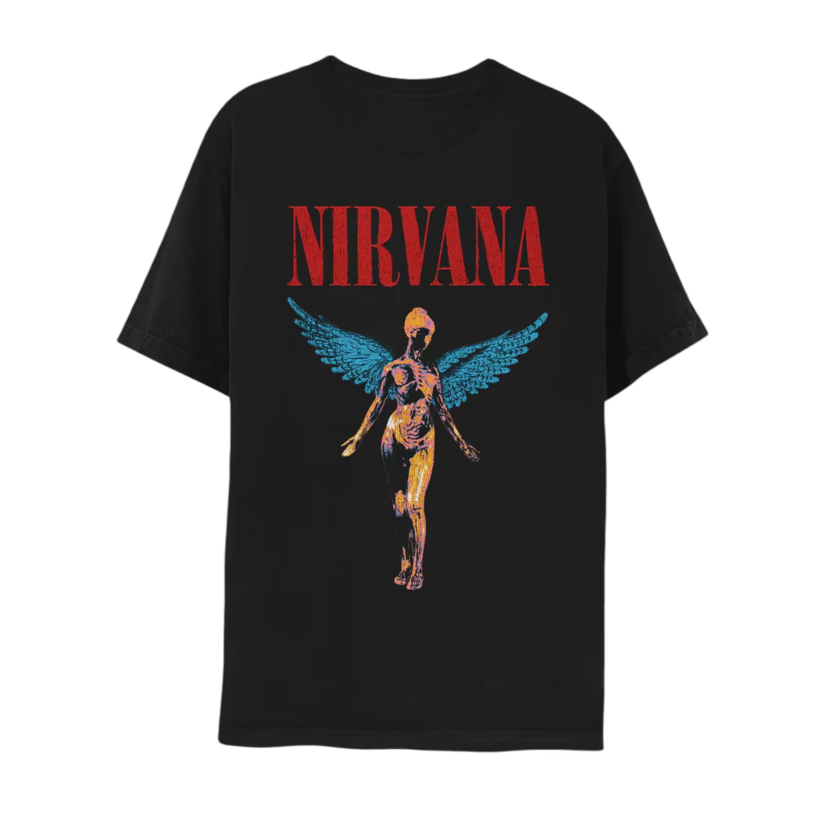 T-shirt de groupe de rock Nirvana Y2K pour hommes et femmes, vêtements gothiques rétro d'été, mode d