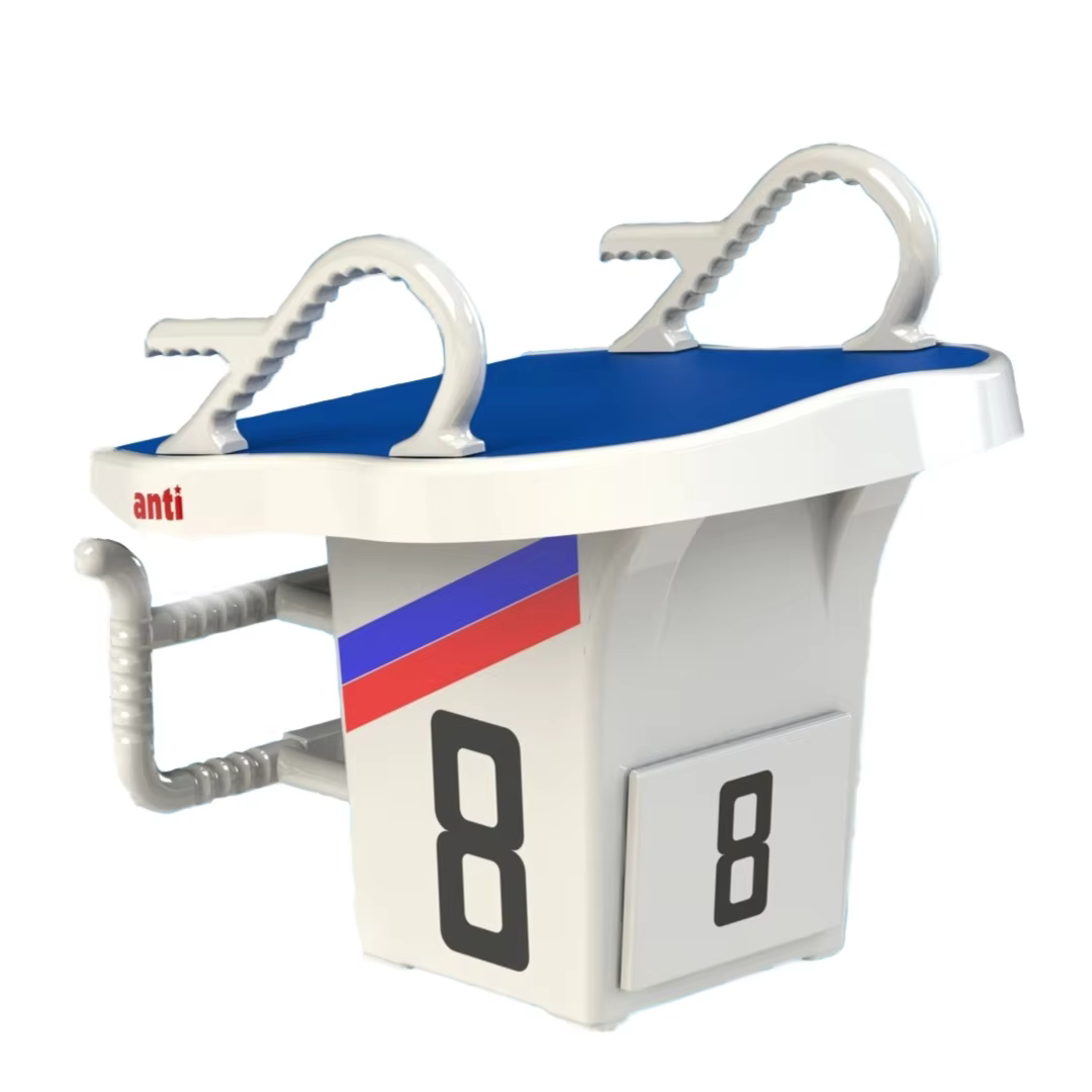 Plate-forme de départ antidérapante d'accessoires de piscine de compétition/entraînement pour un usa