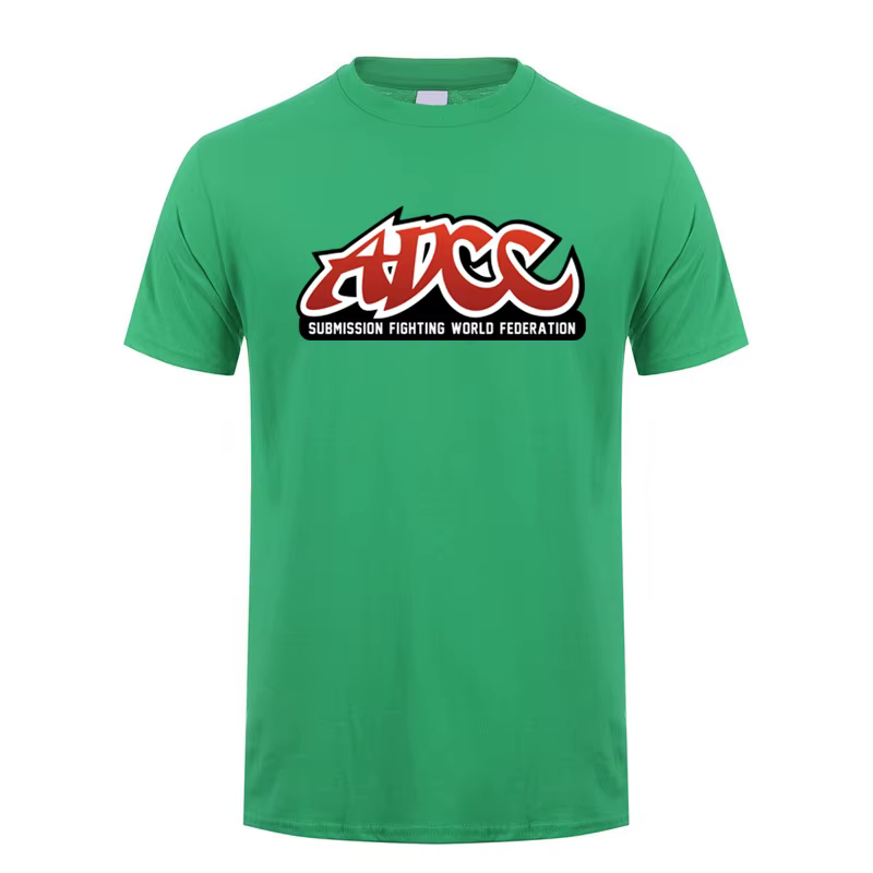 ADCC Submission Fighting World Federation T Shirt Men Women Cotton Streetwear Short Sleeve Gift Summ