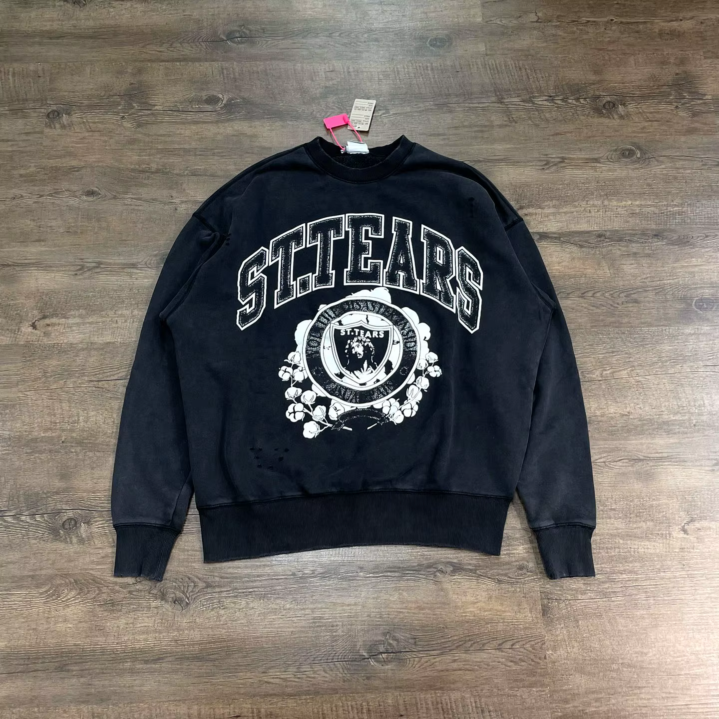 Yao mode SAINT OF MICHAEL 25SS surdimensionné Vintage hommes vêtements pull Streetwear graphique amp