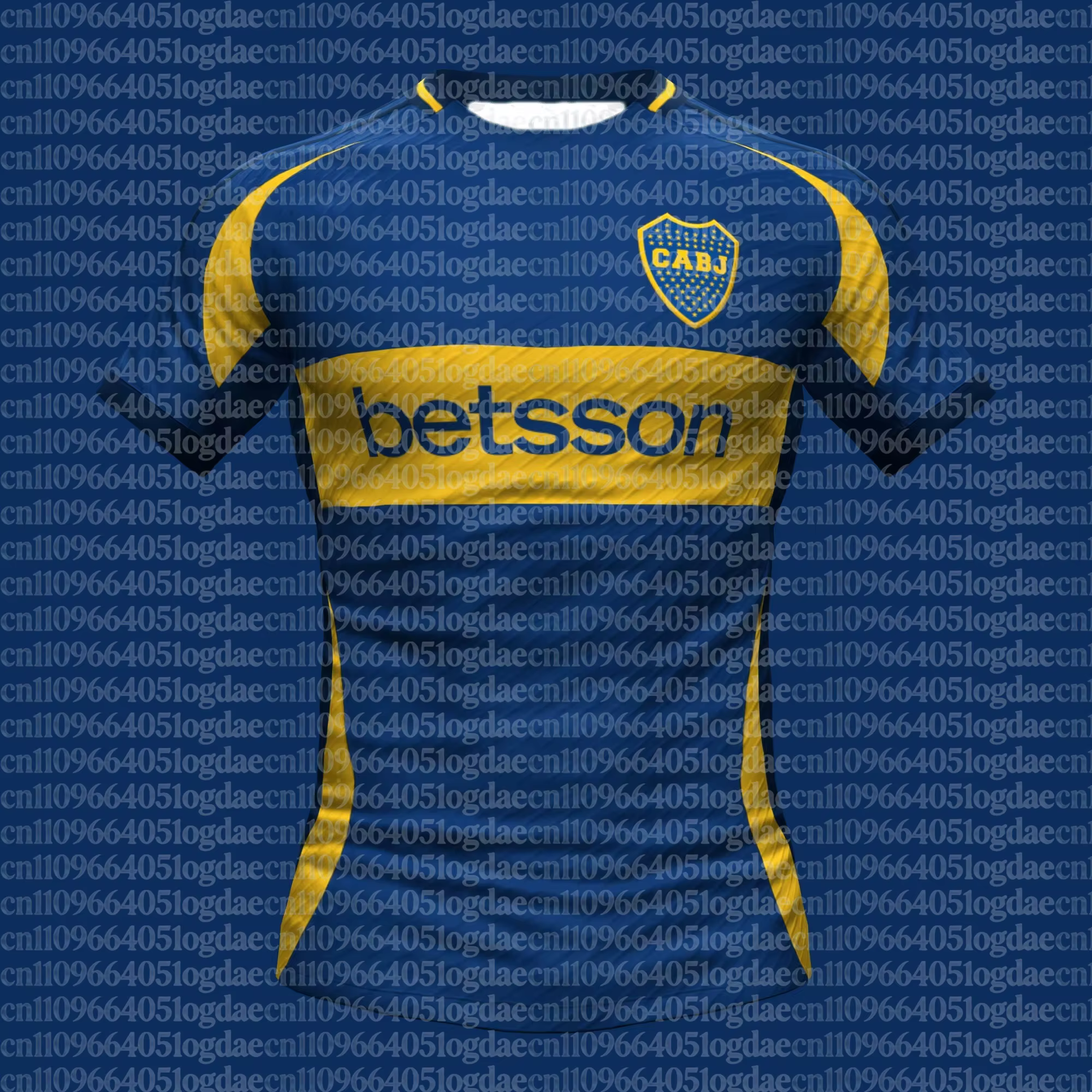 Nouveau Maillot de Football Boca Juniors 2026 – Maillot de Football Enfant et Adulte 3D Respirant à 