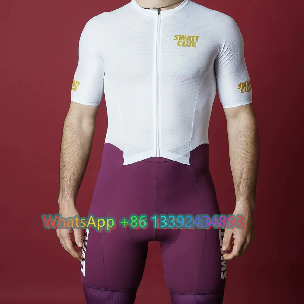 Swatt Club – combinaison de cyclisme pour hommes, Triathlon, vêtements de sport, body de vélo, combi