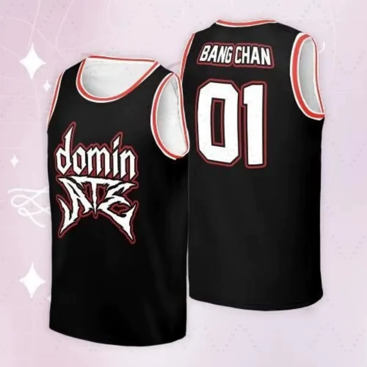Maillot de basketball personnalisé SKZ Dominate Tour 2026, séchage rapide, pour homme, enfant, femme