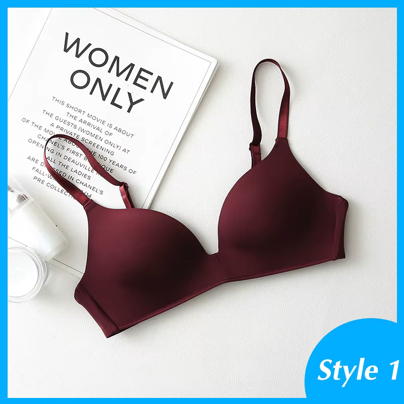 Soutiens-gorge sans couture pour femmes, soutiens-gorge push-up sans armatures, brassière bonnets A 