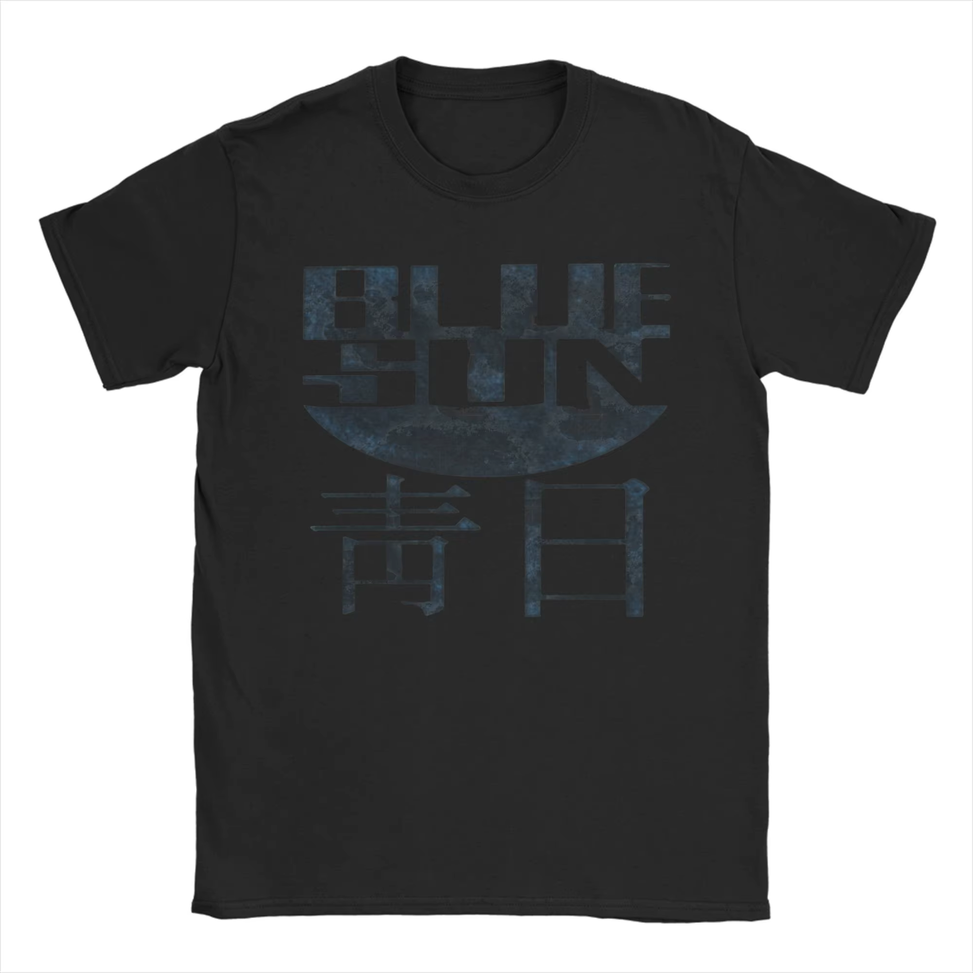 T-shirt à manches courtes et col rond pour hommes, en coton, avec Logo Blue Sun Firefly Serenity, id