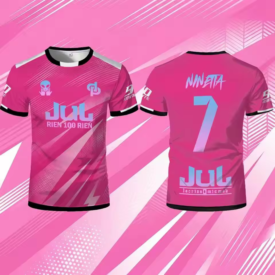 Maillot de football unisexe Jul Toto Ninetta 2026 Rien 100 Rien, T-shirt d'entraînement respirant d'