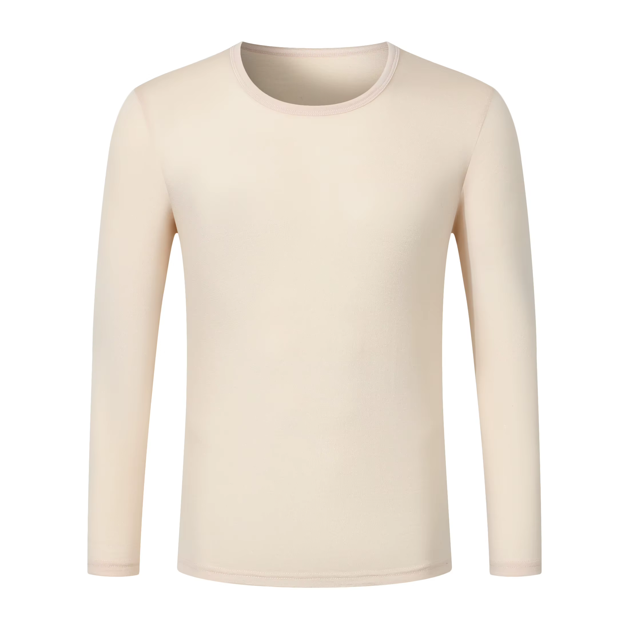 T-shirt thermique à manches longues en laine mérinos 100 % pour homme, sous-vêtement respirant pour 