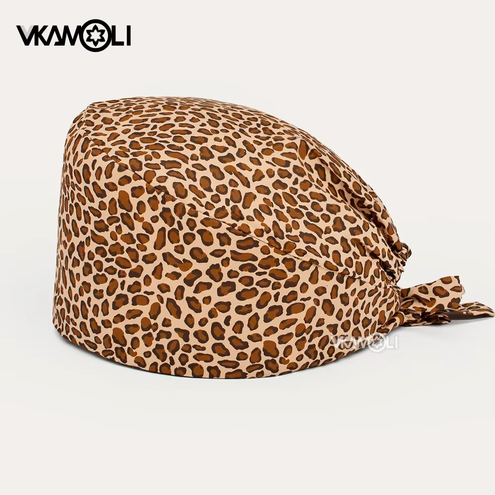 Casquette de gIslande unisexe à imprimé floral de dessin animé, chapeau réglable, casquette sanitair