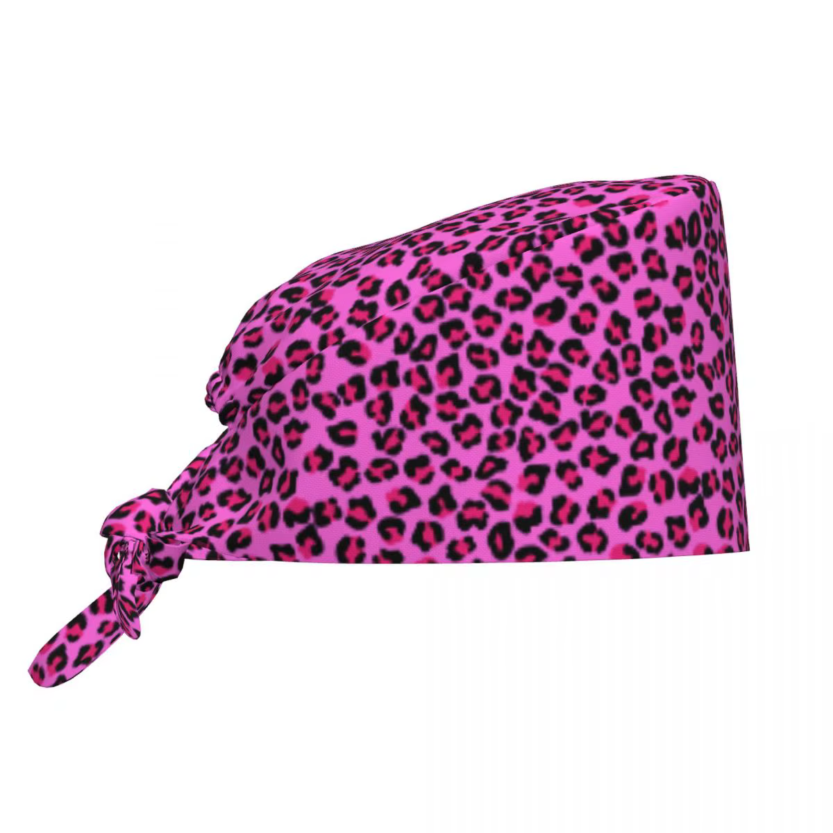 Casquette de travail à motif léopard guépard sans couture, chapeaux chirurgicaux, points d'impressio