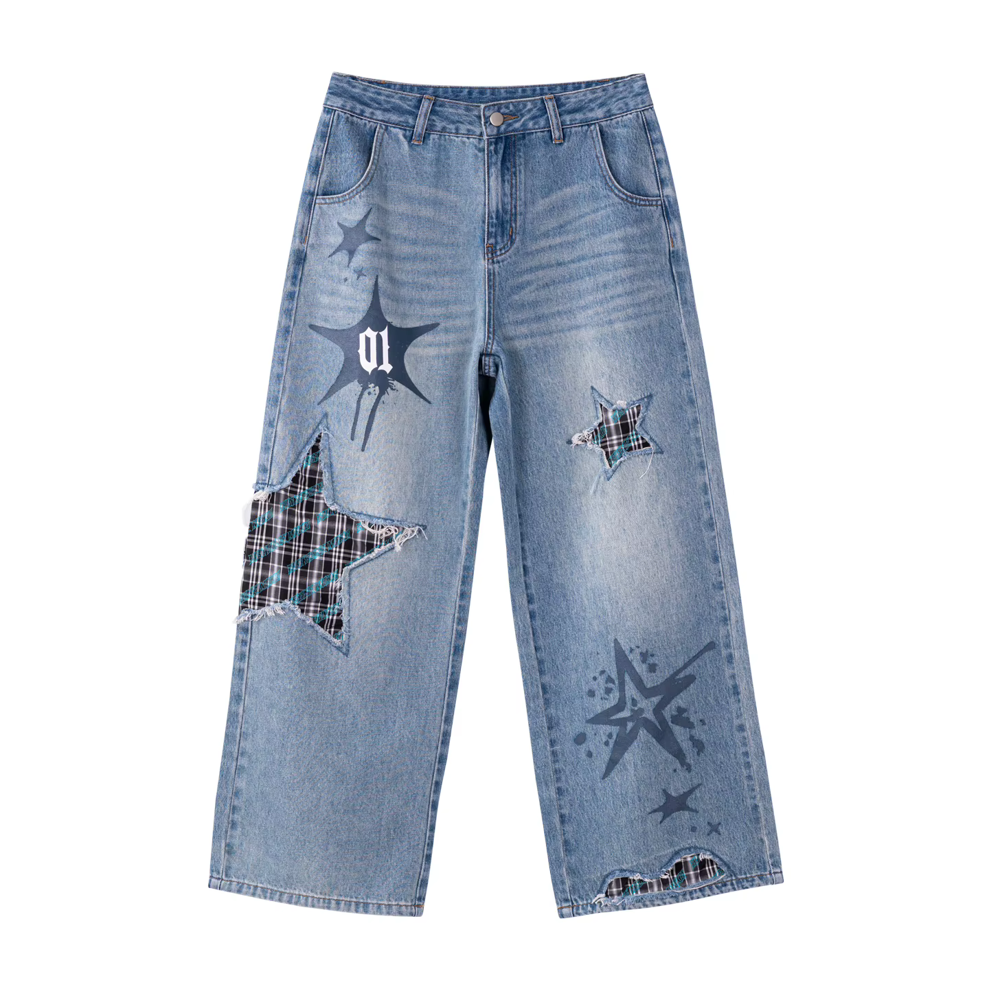 Pantalon en jean Moeyu Hatsune Miku pour femme, costume décontracté Vocaloid Cosplay, vêtements pour