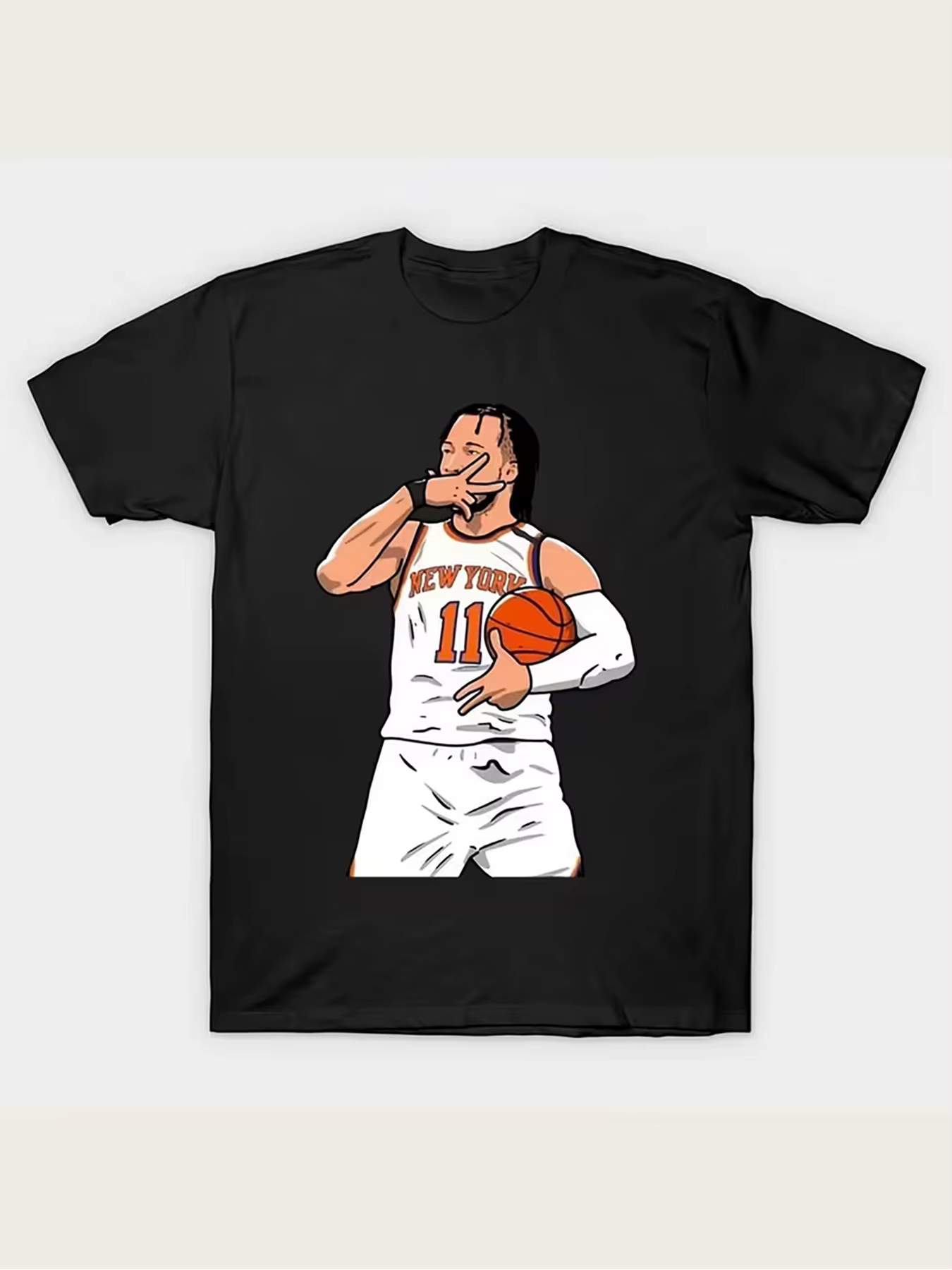 T-shirt imprimé pour homme des Knicks, équipe du Championnat du Monde 2026 - Vêtements de sport tend
