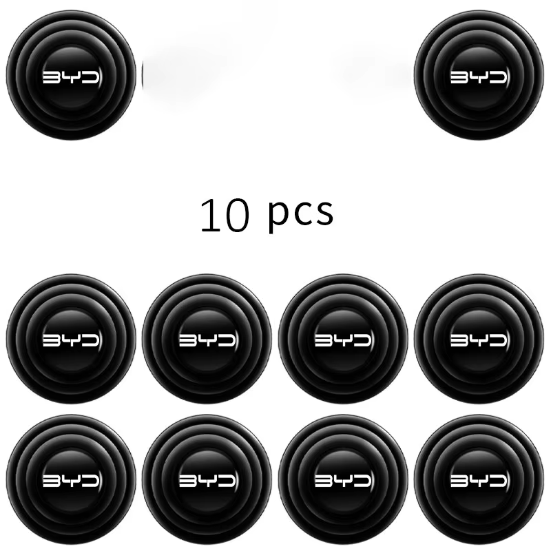 Coussinet d'amortissement silencieux pour coffre de porte de voiture, 10 pièces, accessoires d'intér