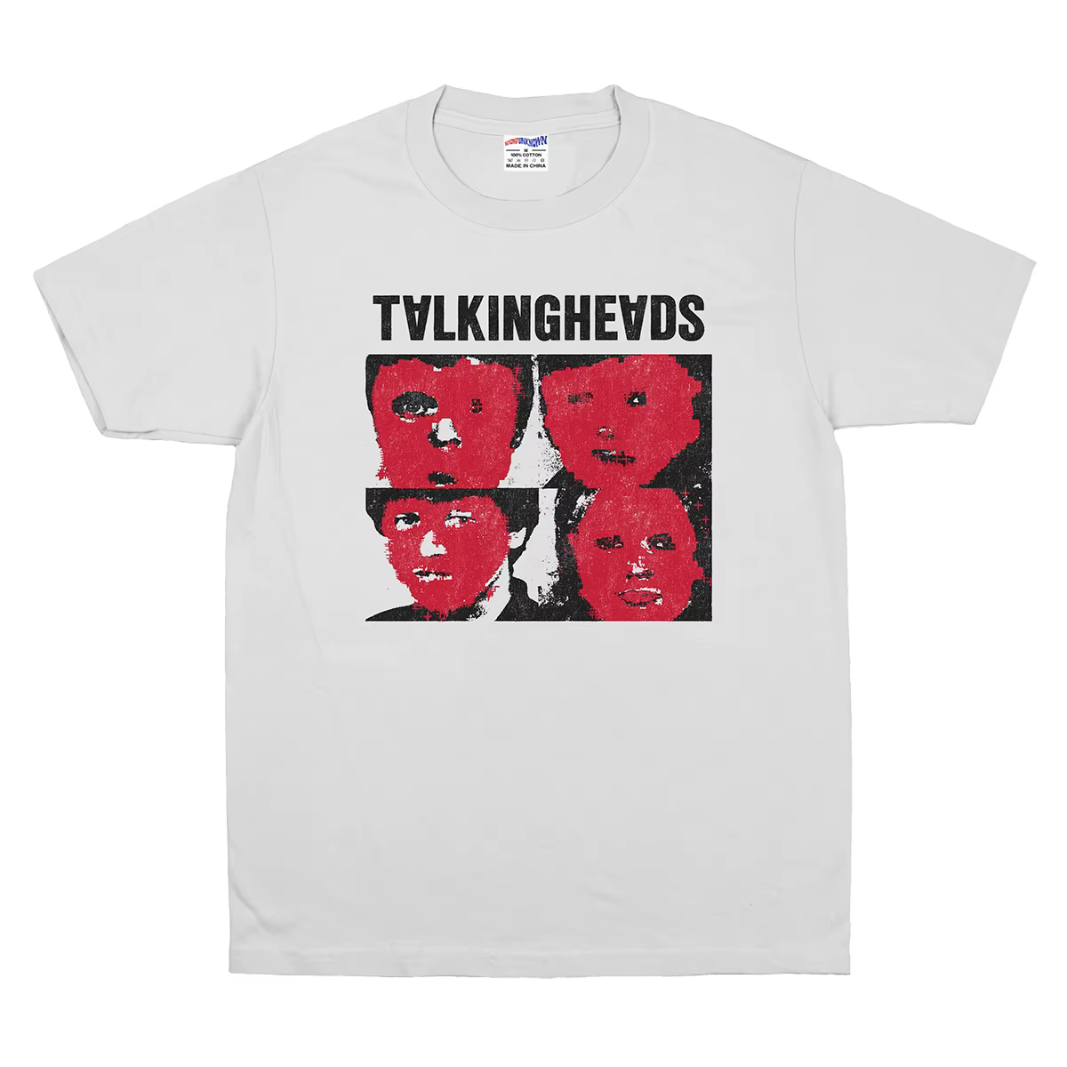 T-Shirt Talking Heads Remain In Light 80S Rock Band Music Reto, vêtements en coton pour hommes, chem