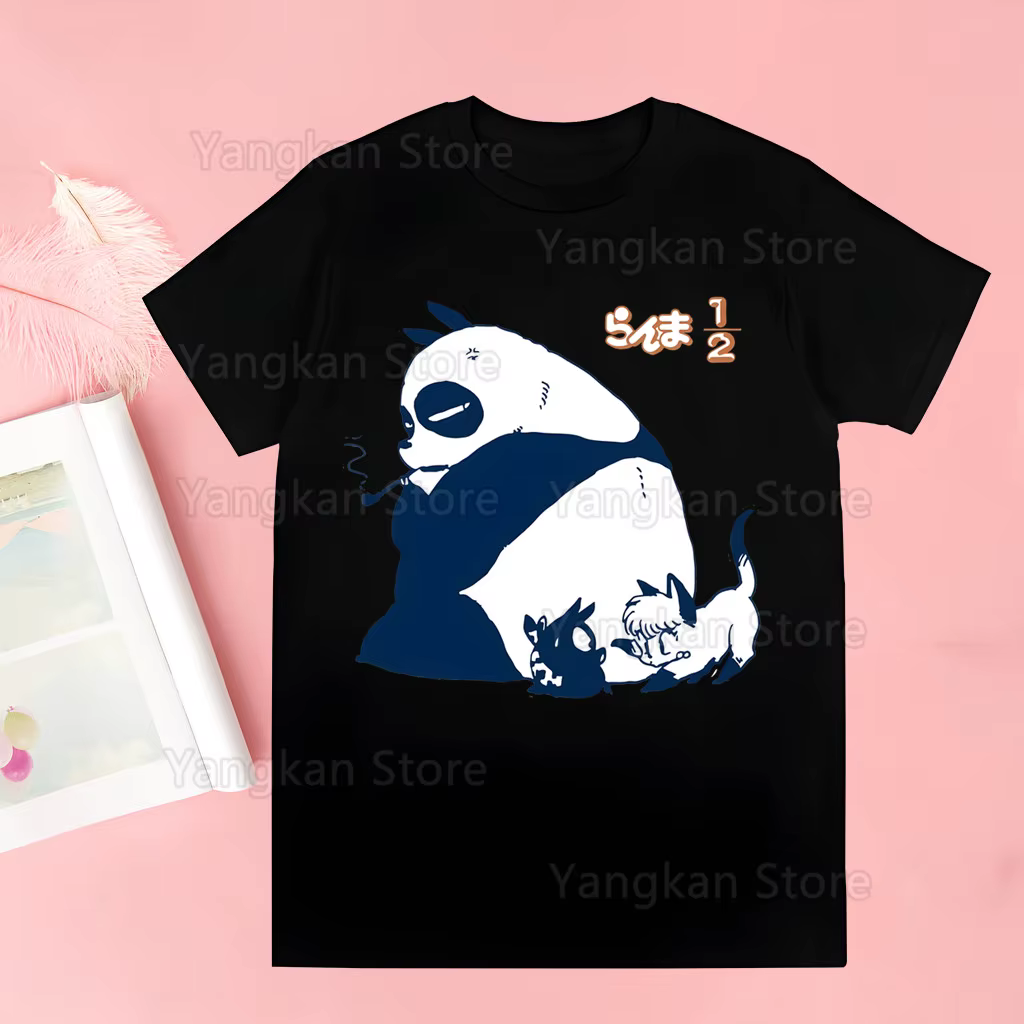Ranma 12 T-shirts drôle Hip Hop été femmes hommes Ranma 1⁄2 T-shirts Streetwear Ulzzang Harajuku T-S