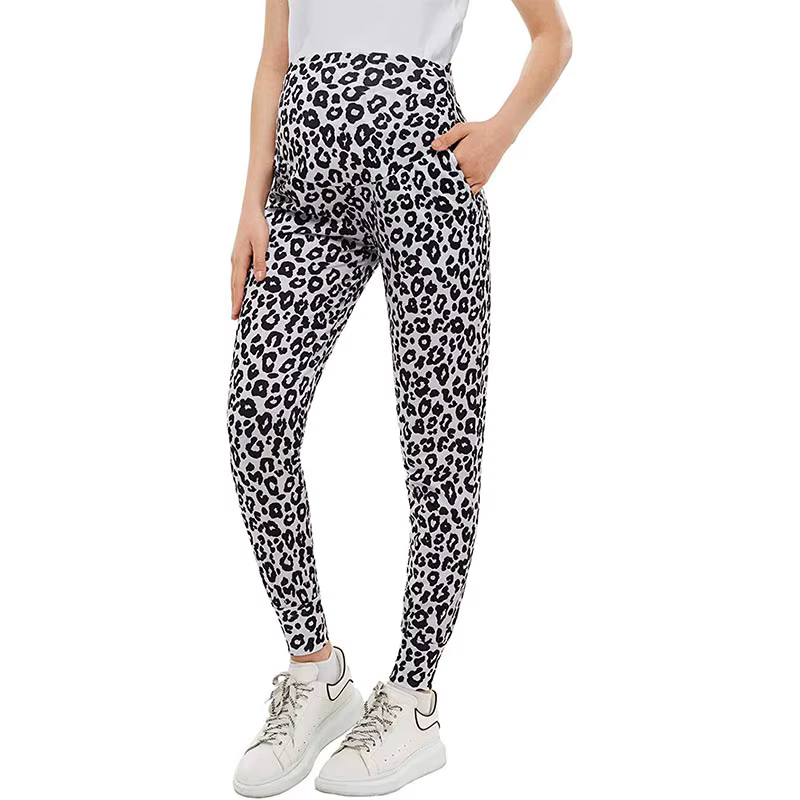 ALTERYoga-Pantalon de dehors Sans Couture pour Femme Enceinte, Évacuation de l'Humidité, vaccage Rap