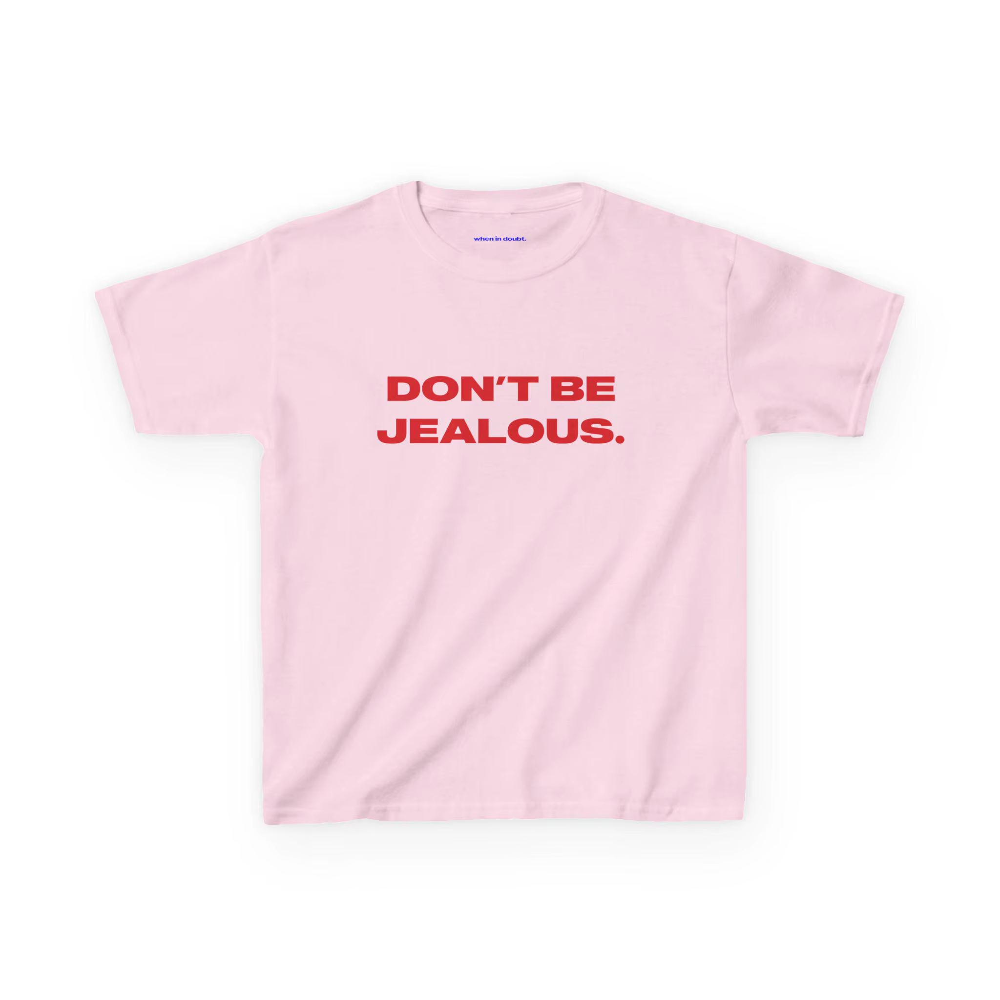 T-shirt Paris Hilton 'don't Be Jealous' pour femmes et hommes, Streetwear Y2K, haut surdimensionné e