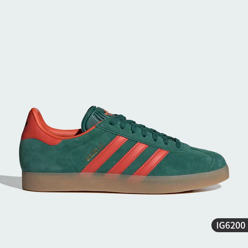 Adidas Official Genuine Gazelle Baskets rétro classiques pour hommes et femmes IG6200