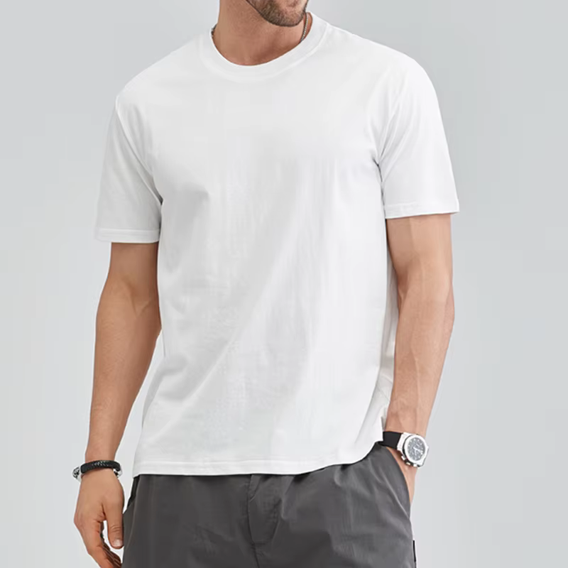 Offre spéciale T-Shirts d'été hommes femmes coton t-shirt mâle Simple solide t-shirt enfants respect