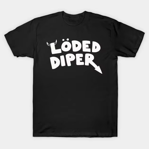Vêtements drôles LODED DIPER DIARY OF A WIMP KID imprimé t-shirts hauts femmes été confortable hauts