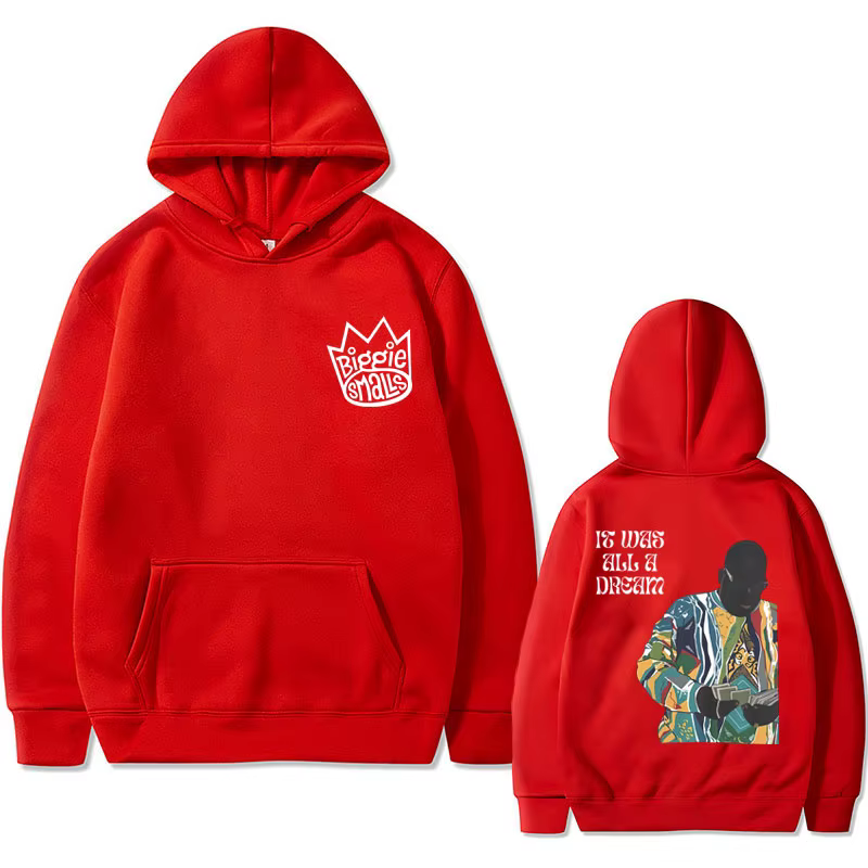 The Notorious Big Is Was All A ReplGraphic Hoodie, Hip Hop, Rared Biggie Smalls Sweatshirt, Sweats à
