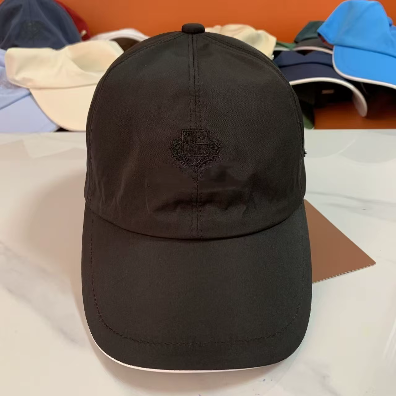 Casquette de baseball unisexe tendance avec visière souple, broderie de lettres, respirante et confo