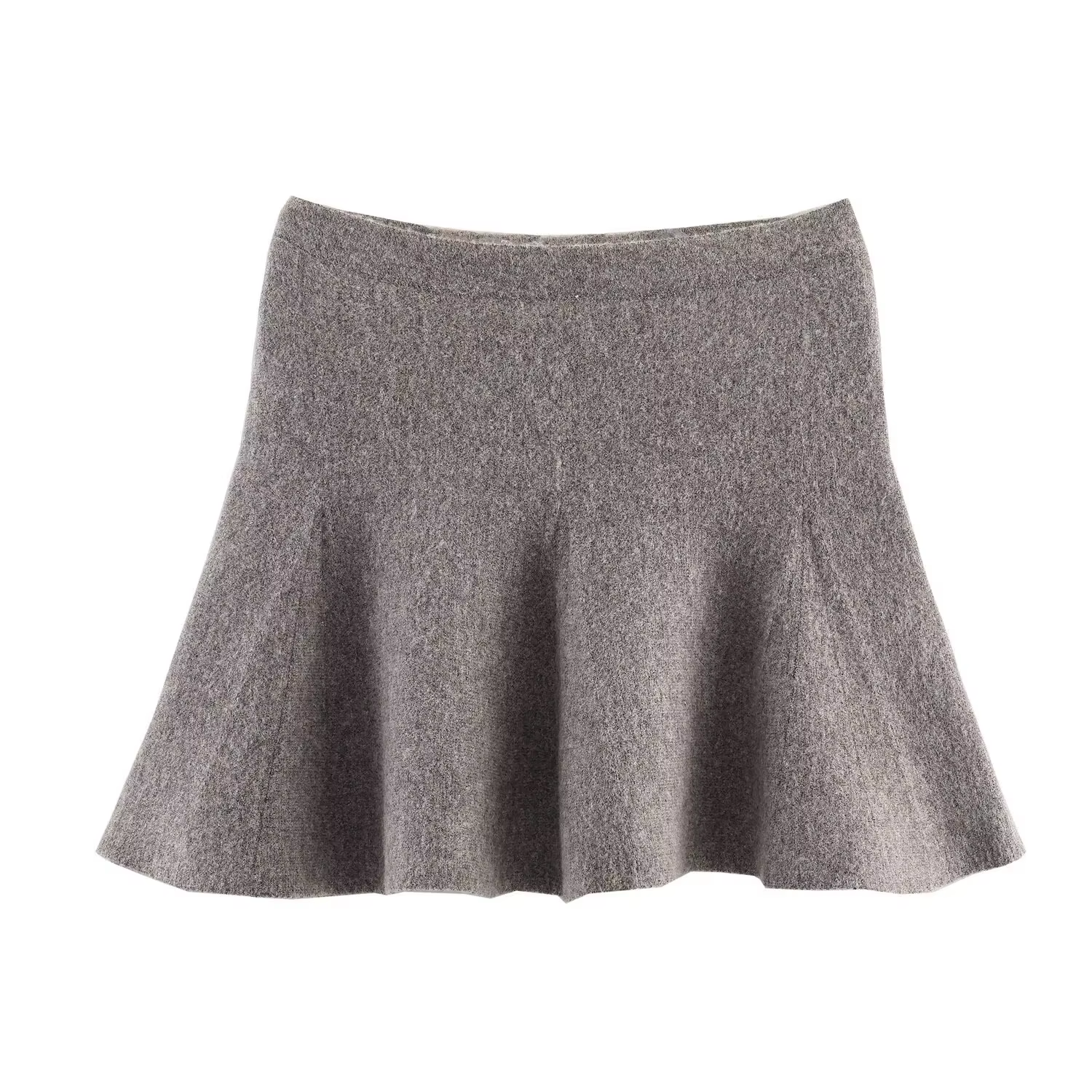 Veste courte tricotée polyvalente pour femme, vêtement ample et amincissant, demi-jupe, nouvelle mod